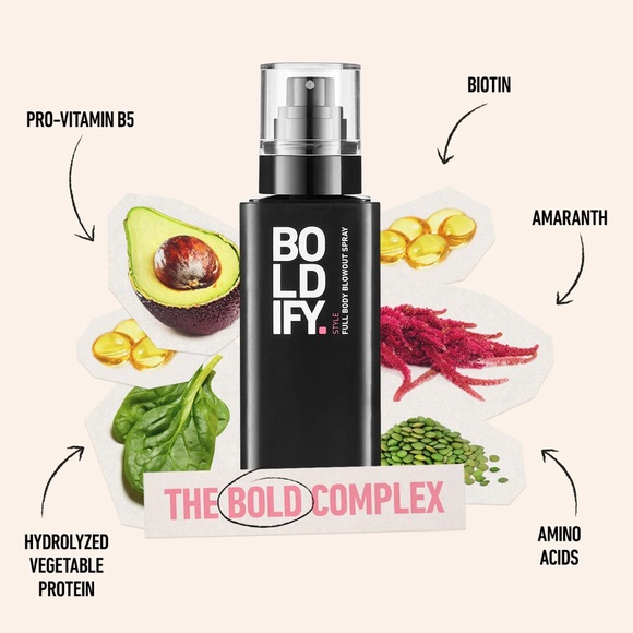 💜 Boldify Style Full Body Blowout Spray - NWT - Picture 3 of 13